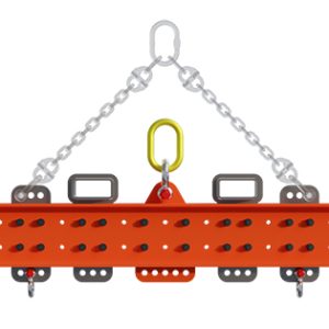 Balancín tipo Eco Beam regulable cada 10CM hasta 2 mtrs WLL 10 Tons