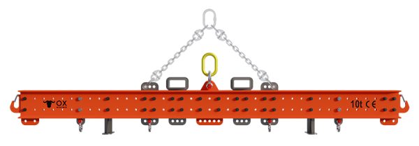 Balancín tipo Eco Beam regulable cada 10CM hasta 2 mtrs WLL 10 Tons