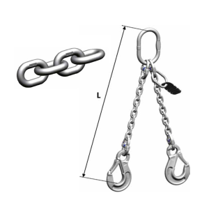 CADENA DE IZAJE GRADO 6 INOXIDABLE DE 4MM A 26MM